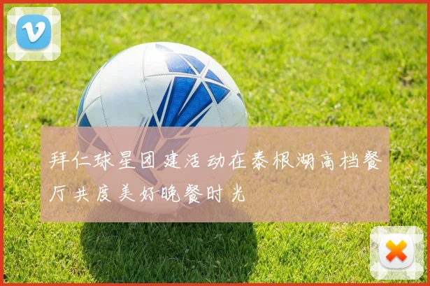拜仁球星团建活动在泰根湖高档餐厅共度美好晚餐时光
